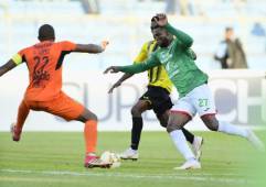 Enfrentamiento entre Marathón y Real España en uno de los clásicos sampedranos.