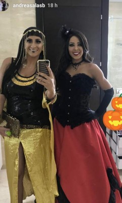 Esposa de Keylor Navas y las ticas más sexys en Halloween