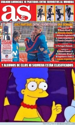 ¡Parón de selecciones! Los mejores memes de los amistosos de cara al Mundial de Rusia