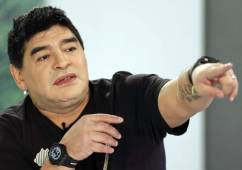 'Llevan 25 años pidiéndome injustamente más de 40 millones de euros', dijo Maradona.