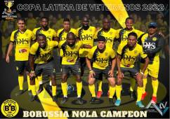 El equipo de Borussia NOLA tenía en sus filas a varios ex futbolistas hondureños.