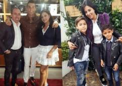 Los vecinos de Cristiano Ronaldo han comido en su casa y disfrutan de la compañia del crack.