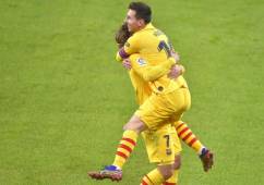 Messi ha sido la gran figura del Barcelona con su doblete ante el Athletic Bilbao.