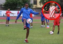 El delantero se prepará para enfrentar al Marathón por la jornada 3 de la Liga Nacional.