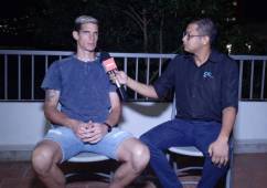 Rougier platica con Jorge Fermán en transmisión en vivo por Diez TV.