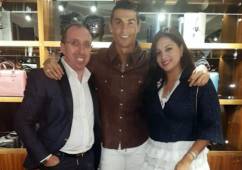 El croata y la venezolana amigos de Cristiano Ronaldo.