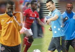 Boniek García, Maynor Figueroa, Roger Espinoza y Víctor Bernárdez cuatro de los cinco legionarios hondureños en la MLS.