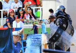 Las imágenes que dejó el clásico entre Motagua y Olimpia que no se vieron en las televisión.