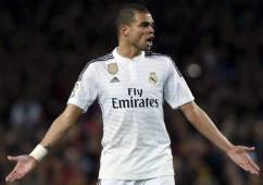 Pepe ha jugado más de 300 partidos con el Real Madrid. 'Mi deseo es retirarme aquí', dijo.