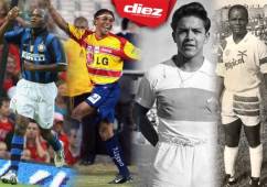 David Suazo, Carlos Pavón, Enrique 'Coneja' Cardona y Gilberto Yearwood forman parte del top ten de Chelato Uclés.