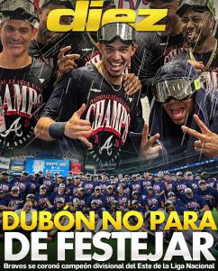 Dubón no para de festejar