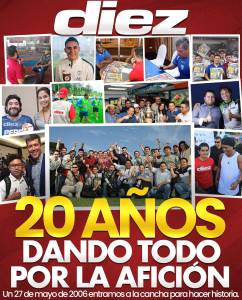 20 aniversario de Diario Diez: Dando todo por la afición
