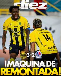 ¡Máquina de remontada!