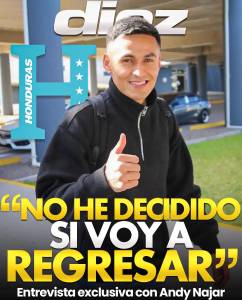 Andy Najar revela si volverá o no a la Selección de Honduras