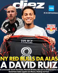 New York Red Bulls da alas a David Ruiz