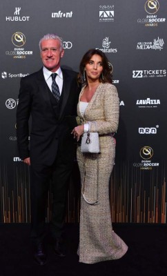 Georgina Rodríguez deslumbra en la gala de los premios Globe Soccer Awards con un sensual vestido