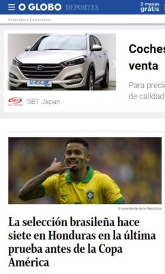 Lo que dice la prensa de Brasil tras el 7-0 a Honduras: 'Golpe y la mayor goleada'