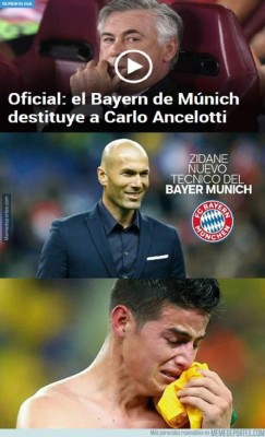 DIVERTIDOS: Los graciosos memes luego del despido de Ancelotti en el Bayern Munich