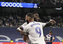 ¡Mete miedo al Liverpool! Con hattrick de Vinicius; Real Madrid propinó goleada de escándalo al Levante en la Liga Española