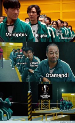 Barcelona puede terminar jugando en la Europa League y no se salvan de los memes