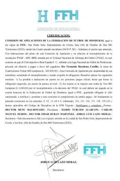 Real España debe pagar a Ilce Barahona o perderá puntos.