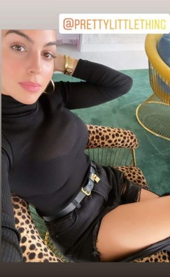 En su avión privado: Así celebró Georgina Rodríguez el hattrick de Cristiano Ronaldo con Juventus &nbsp;&nbsp;