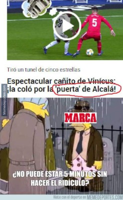 ¿Cristiano Ronaldo? Los memes atacan a Vinicius, Ramos y Benzema luego del Real Madrid-Espanyol