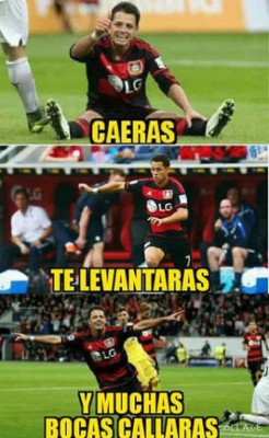 Los mejores memes del Chicharito Hernández luego de su Hat-Trick