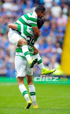 El hondureño Emilio Izaguirre y sus mejores acciones frente al campeón de la Premier