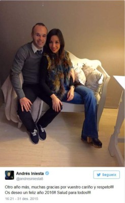 Así recibieron el Año Nuevo los cracks del Barcelona