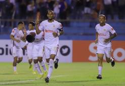 Olimpia no tuvo piedad de un Atlas que tendrá que ganar por diferencia de tres goles en su casa si quiere clasificar a cuartos de final de Champions de Concacaf. FOTOS: Mauricio Ayala/Neptalí Romero.