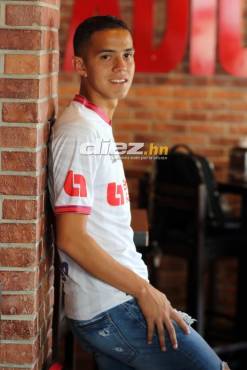 Tranquilo y sereno. Este cipote tiene claro lo que quiere con Olimpia y es consolidarse y lograr el pentacampeonato.