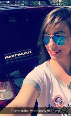 Las chicas que impulsaron a los votantes para que ganara Donald Trump