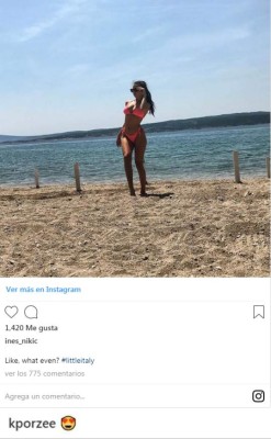 ¡Una muñequita! Conoce a Ines Nikic, la sexy modelo croata que tiene 'loco' a estrella en la NBA