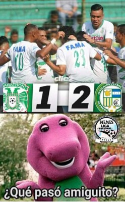 Los memes de la jornada 13 de la Liga Nacional donde destrozan a Marathón