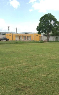 El bonito camerino de Las Delicias, equipo que eliminó a Motagua en la Copa Presidente 2018&nbsp;&nbsp;