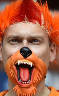 España - Holanda: las espectaculares fotos del ambiente.