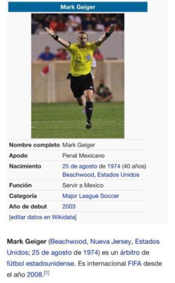 Fusilan con memes a Mark Geiger por arbitraje a favor de México