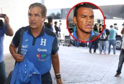 Jorge Luis Pinto no se calentó mucho con el tema de Rony Martínez.