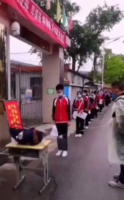 ¿Estamos preparados? Las imágenes del regreso a clases en escuelas de China