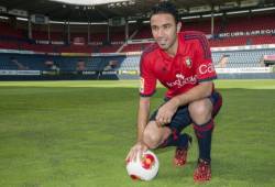 Nekounam (Irán) el jugador tuvo regularidad en el Osasuna.