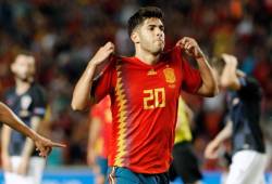 Marco Asensio tiene ganando a España con dos golazos.