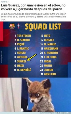 Lionel Messi, protagonista de los memes tras la goleada del Barcelona al Celta