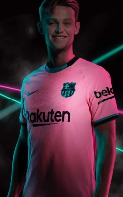 ¿Por qué la critican? Así es la nueva camiseta rosa del Barcelona para la temporada 2020/21&nbsp;&nbsp;