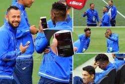 Honduras no reconoció la cancha del Red Bull Arena donde este viernes debuta en Copa Oro ante Costa Rica, solo caminó sobre el césped. ¿Qué le dijo Pinto a Amado? ¿Que mensaje recibió Quioto en ese momento? Te lo detallamos.