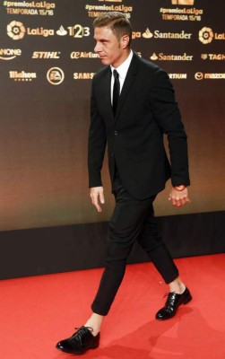 La novia de Boateng y Eva Marcela se robaron el show en la Gala de la Liga española