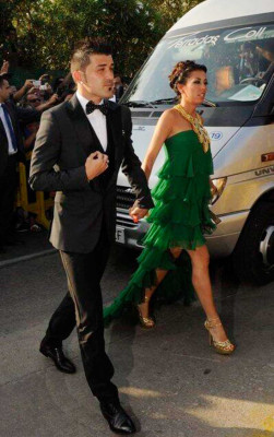 Xavi Hernández contrae matrimonio en Blanes con Nuria Cunillera.