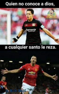 Los mejores memes del Hat-Trick de Chicharito Hernández con el Bayer Leverkusen