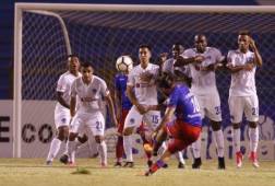 Enfrentamiento de Olimpia ante Plaza Amador en la Liga de Concacaf en el 2017. Foto de archivo