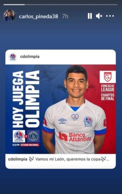 ¡Mensajes, fotos y visita! Así se vive desde la intimidad el clásico Olimpia-Motagua en Concacaf